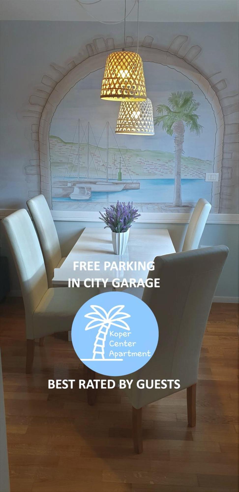 Koper Center Apartment Near-Beach-Free-Garage-Parking Экстерьер фото